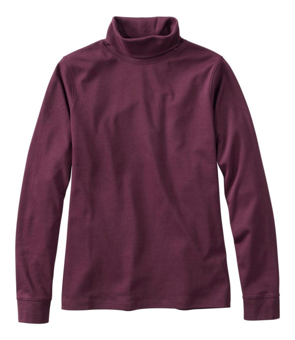 Women's L.L.Bean Interlock Turtleneck, Long-Sleeve