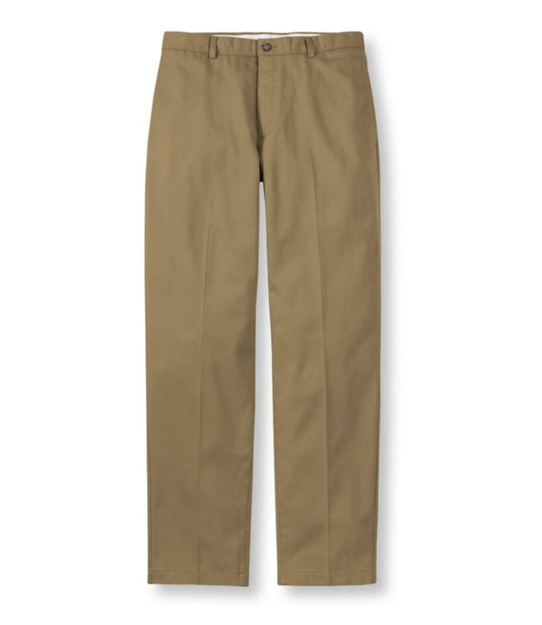 Men's Wrinkle-Free Double L® Chinos, Natural Fit, Plain Front