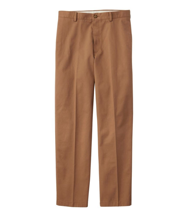 Men's Wrinkle-Free Double L® Chinos, Natural Fit, Plain Front