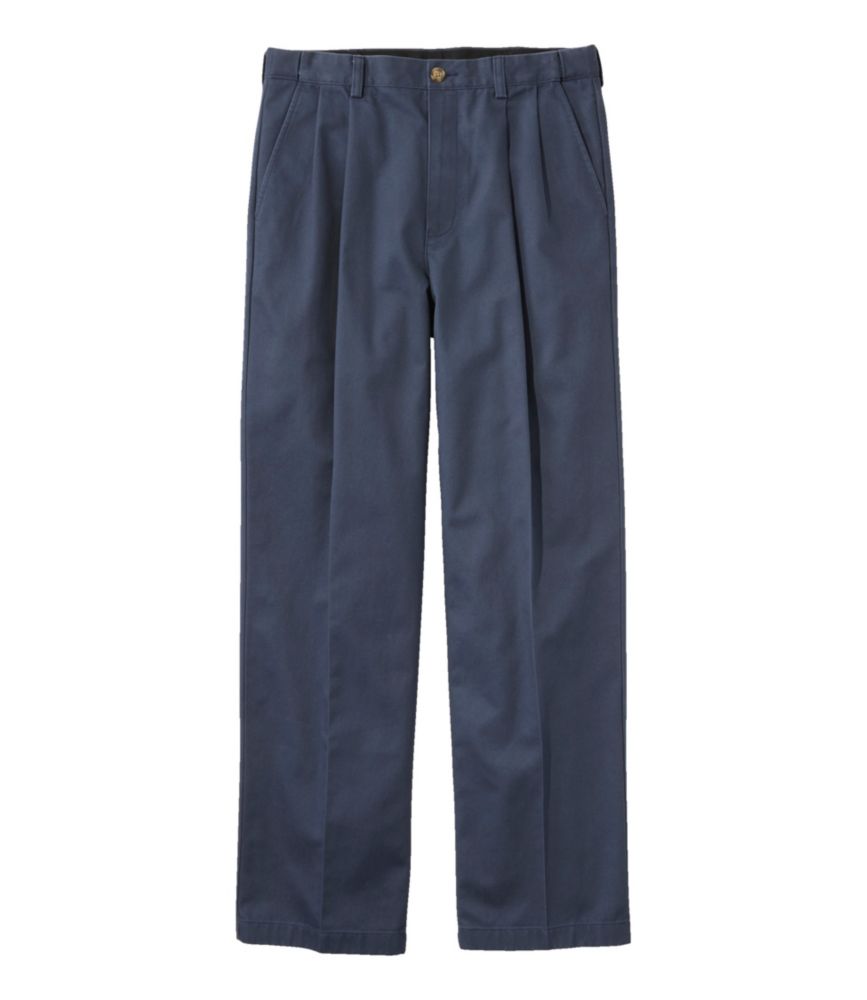 Men's Wrinkle-Free Double L® Chinos, Natural Fit, Hidden Comfort, Pleated