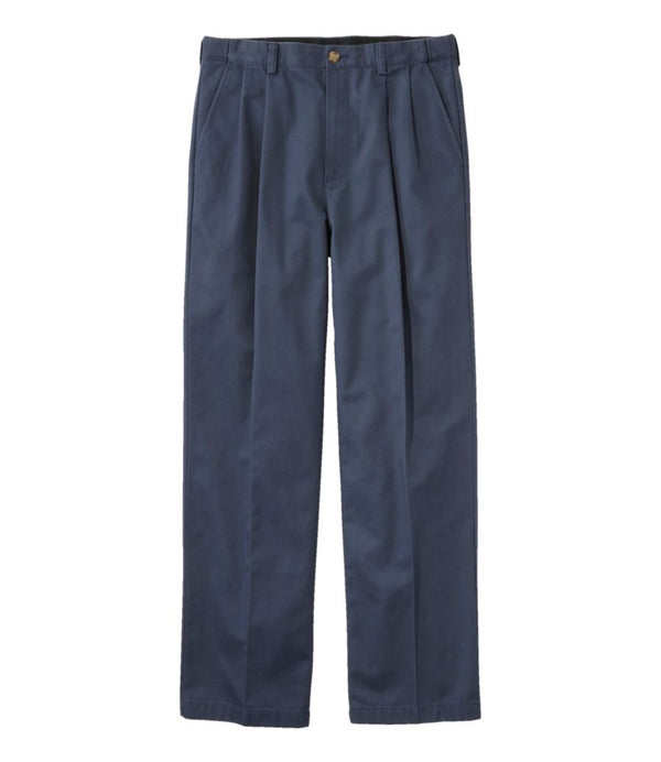 Men's Wrinkle-Free Double L® Chinos, Natural Fit, Hidden Comfort, Pleated