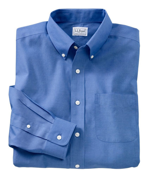 Men's Wrinkle-Free Pinpoint Oxford Cloth Shirt, Traditional Fit