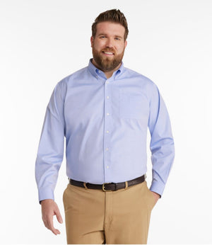 Men's Wrinkle-Free Pinpoint Oxford Cloth Shirt, Traditional Fit