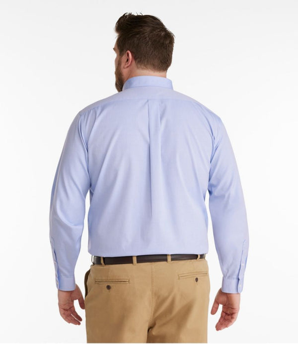 Men's Wrinkle-Free Pinpoint Oxford Cloth Shirt, Traditional Fit
