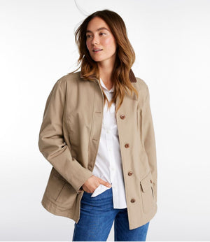 Women's Adirondack Barn Coat, Flannel-Lined