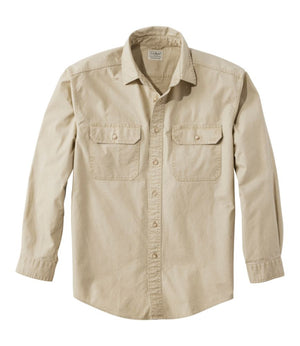 Men's Sunwashed Canvas Shirt, Traditional Fit