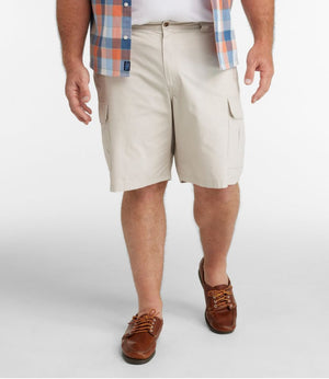 Men's Tropic-Weight Cargo Shorts, Comfort Waist, 10"