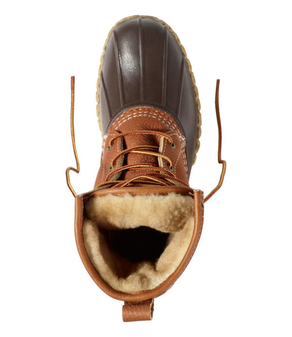 Women's Bean Boots, 8" Shearling-Lined Insulated