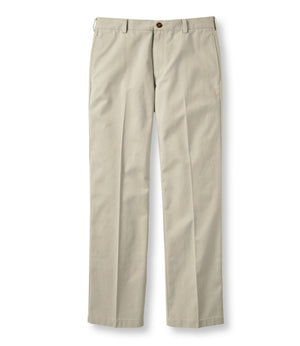 Men's Wrinkle-Free Double L® Chinos, Standard Fit, Plain Front