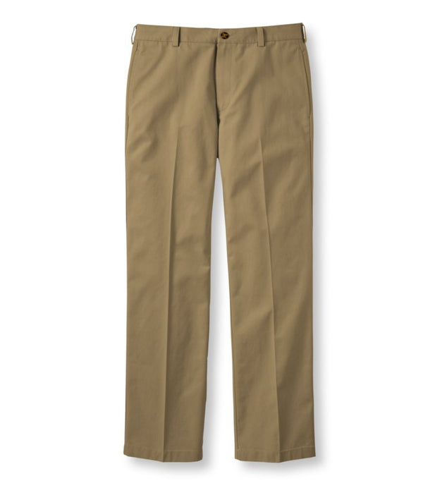 Men's Wrinkle-Free Double L® Chinos, Standard Fit, Plain Front