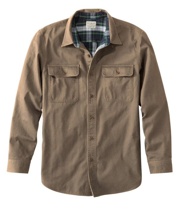 Men's Flannel-Lined Hurricane Shirt
