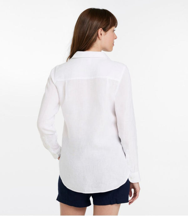 Women's Premium Washable Linen Shirt, Tunic