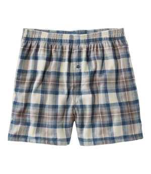 Men's Scotch Plaid Flannel Boxers