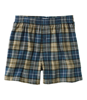Men's Scotch Plaid Flannel Boxers