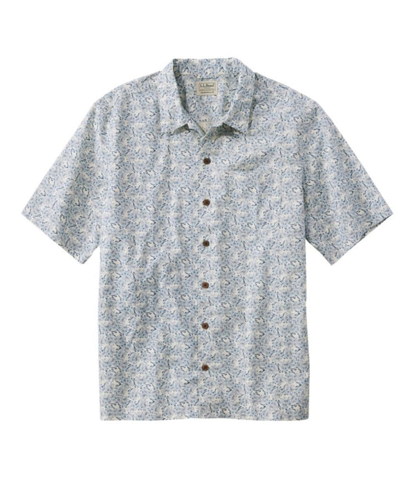Men's Tropics Shirt, Short-Sleeve Print