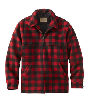 Men's Maine Guide Zip-Front Jac-Shirt with PrimaLoft, Plaid