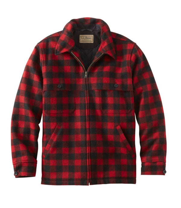 Men's Maine Guide Zip-Front Jac-Shirt with PrimaLoft, Plaid