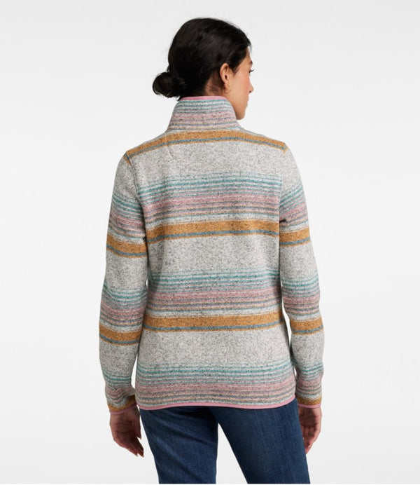 Women's L.L.Bean Sweater Fleece Pullover, Print