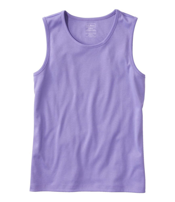 Women's Pima Cotton Tee, Shell