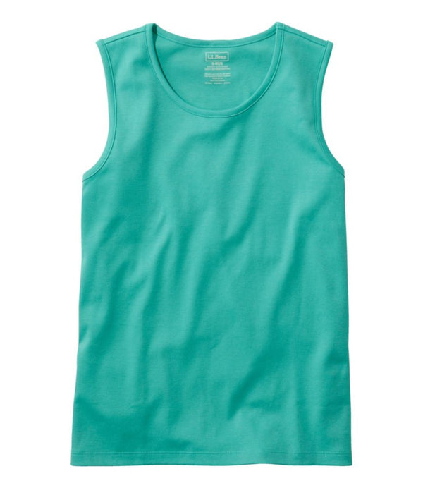 Women's Pima Cotton Tee, Shell