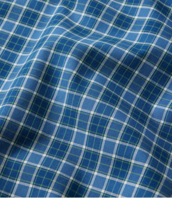 Men's Wrinkle-Free Kennebunk Sport Shirt, Traditional Fit Short-Sleeve Check