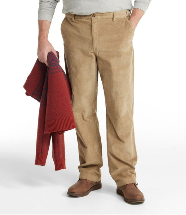 Men's L.L.Bean Stretch Country Corduroy Pants, Classic Fit, Plain Front