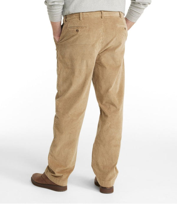 Men's L.L.Bean Stretch Country Corduroy Pants, Classic Fit, Plain Front
