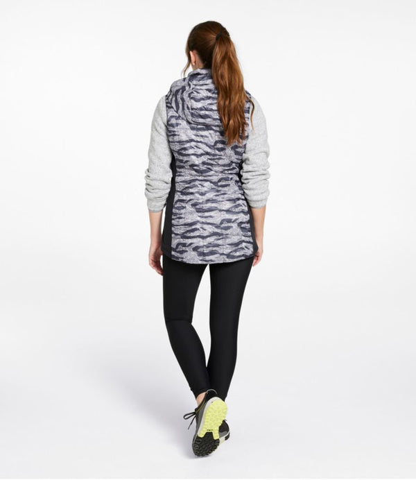 Women's PrimaLoft Packaway Long Vest, Print