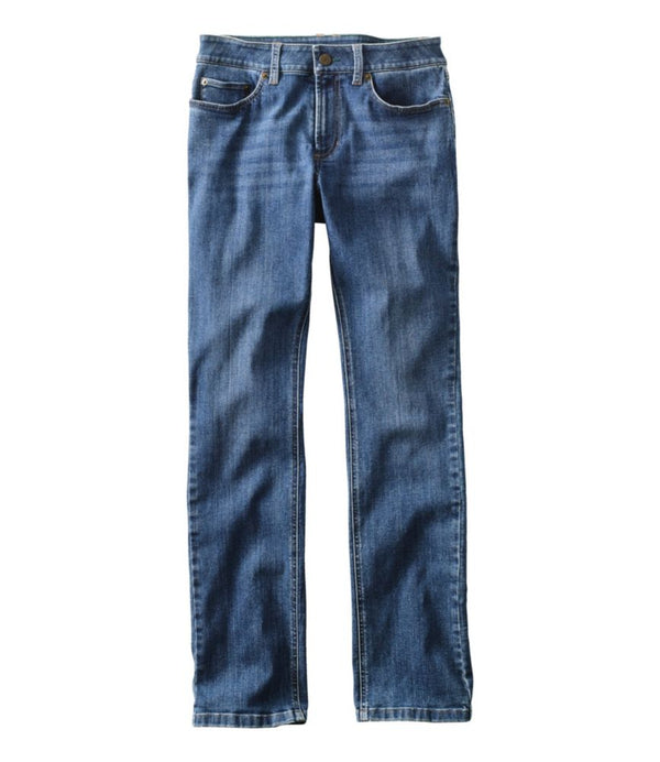 Women's BeanFlex® Jeans, Mid-Rise Straight-Leg