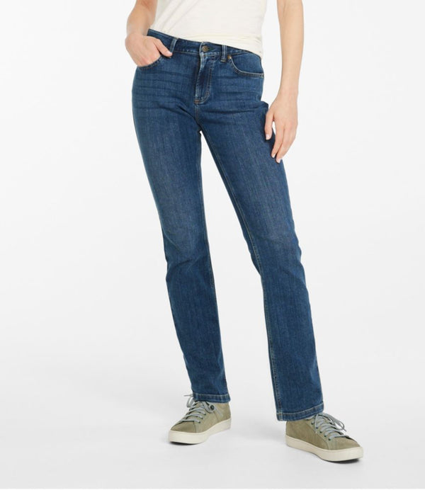 Women's BeanFlex® Jeans, Mid-Rise Straight-Leg