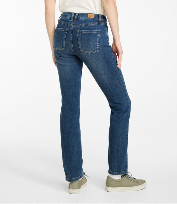 Women's BeanFlex® Jeans, Mid-Rise Straight-Leg