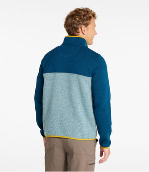 Men's L.L.Bean Sweater Fleece Pullover, Colorblock
