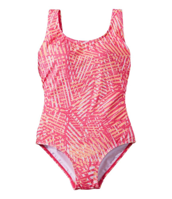 Women's BeanSport Swimwear, Scoopneck Tanksuit Print