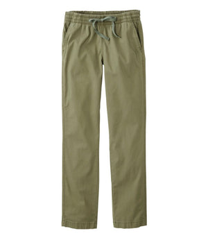 Women's Lakewashed Chino Pants, Mid-Rise Pull-On Ankle