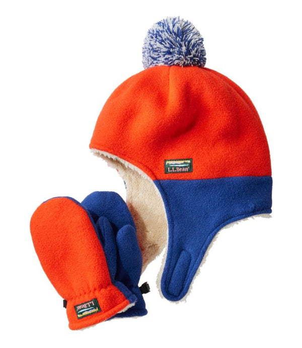 Infants' and Toddlers' Mountain Classic Fleece Hat and Mitten Set