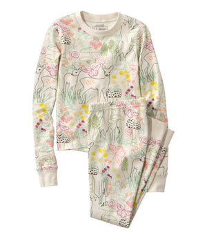Kids' Organic Cotton Fitted Pajamas