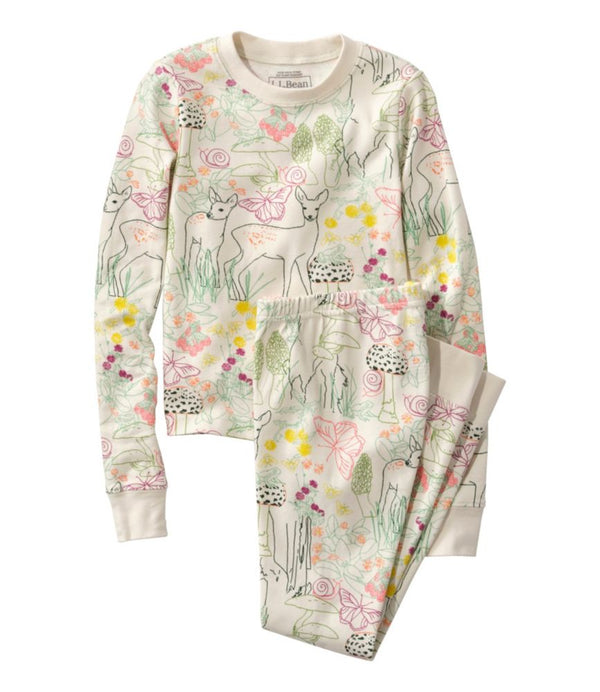 Kids' Organic Cotton Fitted Pajamas
