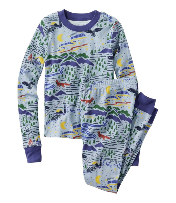 Kids' Organic Cotton Fitted Pajamas