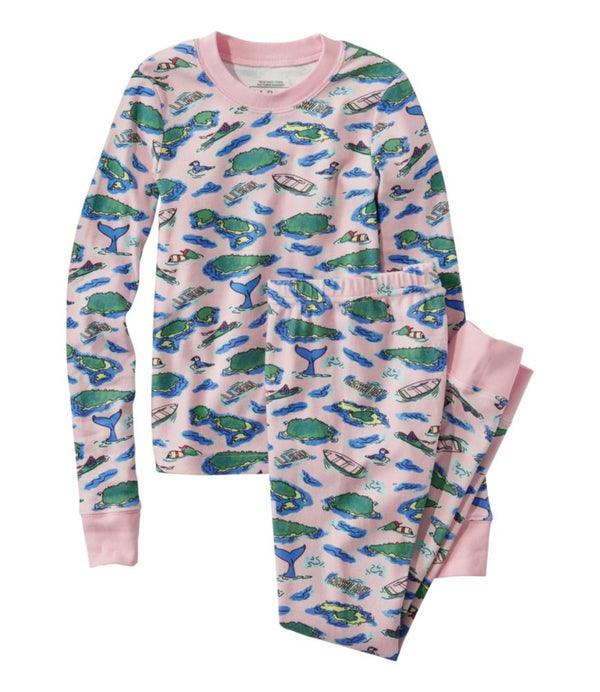 Kids' Organic Cotton Fitted Pajamas