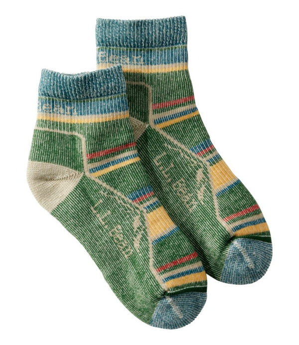 Adults' Cresta Wool Midweight Hiking Socks, Quarter-Crew