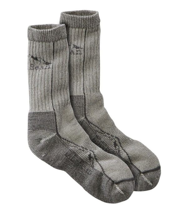 Adults' Cresta Wool Midweight Hiking Socks, Crew