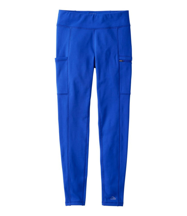Women's PrimaLoft ThermaStretch Fleece Pocket Tights, Mid-Rise