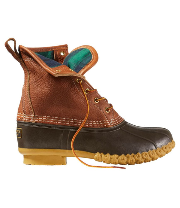 Women's Bean Boots, 8" Flannel-Lined Insulated