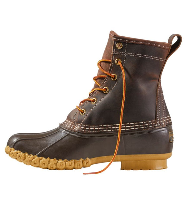 Women's Bean Boots, 8" Flannel-Lined Insulated