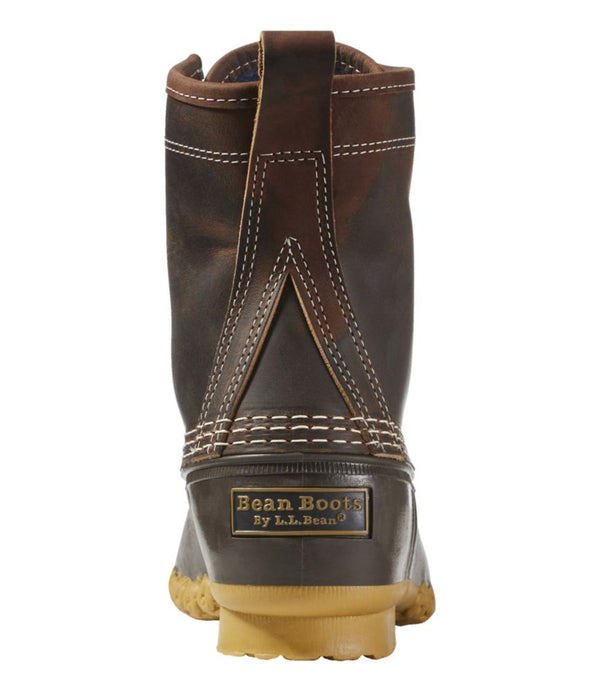 Women's Bean Boots, 8" Flannel-Lined Insulated