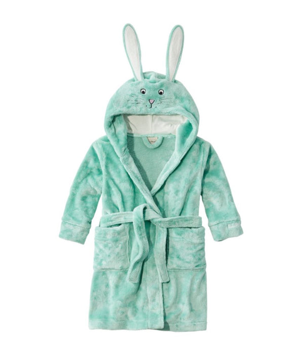 Toddlers' Cozy Animal Robe, Hooded