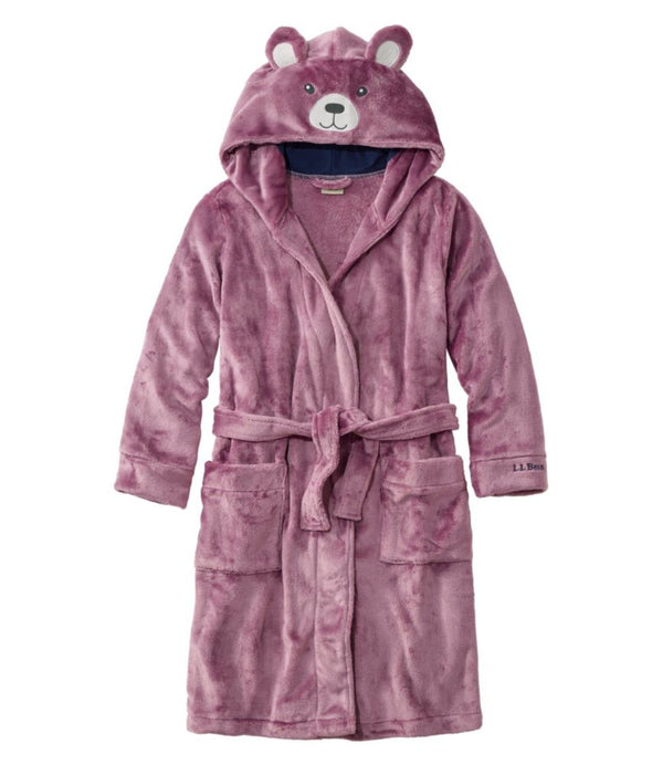 Kids' Cozy Animal Robe, Hooded