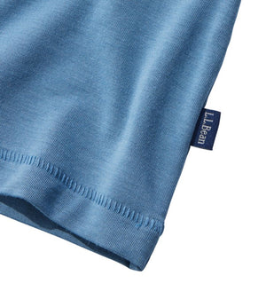 Women's Soft Stretch Supima-Blend Tee, Crewneck Short-Sleeve