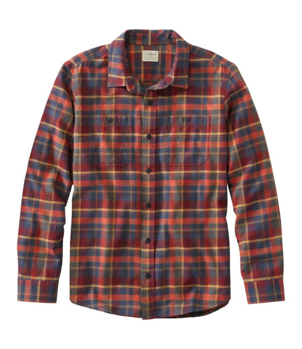 Men's Wicked Soft Flannel Shirt, Slightly Fitted Untucked Fit