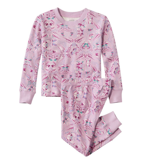 Toddlers' Organic Cotton Fitted Pajamas